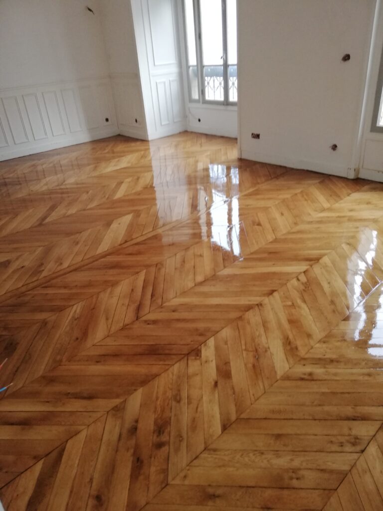 rénovation de parquets en point d'hongrie